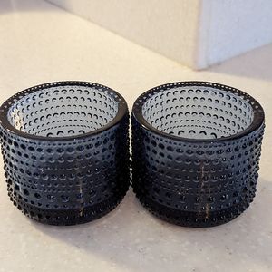 Iittala Tealight Candleholders Blue (2)